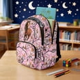 thumbnail image 3 of Xoenoiee Horse Hunting Camo Print Backpack for Kids 17 Inch Lightweight School Bag for Girls, Large Capacity Daypack with Adjustable Padded Straps for Back To School Gift, 3 of 7