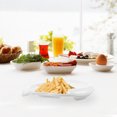 thumbnail image 2 of 4 Pcs Plat à Trempette Sushi Réutilisable Assiette de Fruits Plat de Frites Assiette Réutilisable, 2 of 4