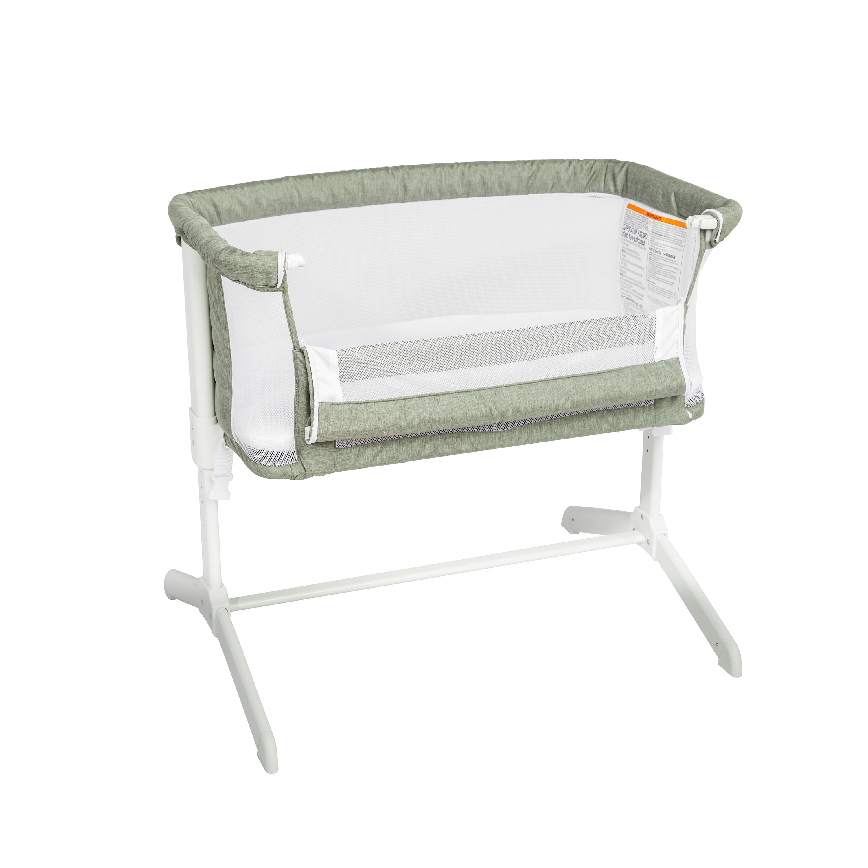 Baby Delight Beside Me Serenity Infant Bassinet and Bedside Sleeper, Sage