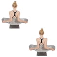 thumbnail image 2 of Goriertaly Relief And Comfort With Lumbar Support Belt For Back Pain Convenient And Practical Polyester Waist Back Support Belt gray M 2Set, 2 of 6
