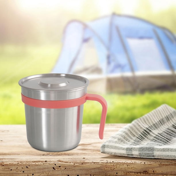 Taza de Camping DYNWAVEMX Acero Inoxidable Naranja 448ml