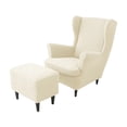 thumbnail image 1 of ZheElen 3pieces Washable Armchair Protective Cover For Easy Maintenance And Furniture Protection Beige, 1 of 6