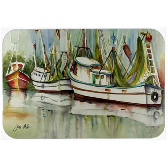 Ocean Springs Shrimper Mouse Pad, Hot Pad & Trivet