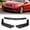 Matt Black, variant on For 2008-2013 Infiniti G37 Coupe Carbon Look Front Bumper Body Kit Spoiler Lip