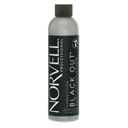 Norvell Premium Sunless Tanning Solution - Competition Black Out, 8 (Best Cut Out Cookies)