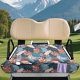 thumbnail image 2 of Bulopur Palm Tree Waterproof Golf Cart Seat Covers Soft Golf Cart Seat Towel Blanket with 4 Front Pockets& Nonskid Bottom Fits for EZGO, Yamaha, Club Car, 2 of 8