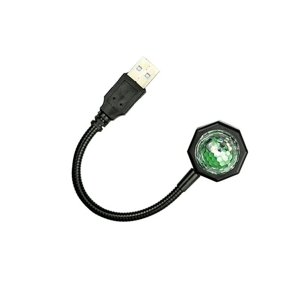 Lámpara De Proyección De Estrellas Para Coche, Lámpara De Proyección De Atmósfera De Nebulosa Estrellada Con 9 Modos, Barra Ajustable Libremente, Lámpara De Ambiente De Coche Usb Yuarrent VI007210-00