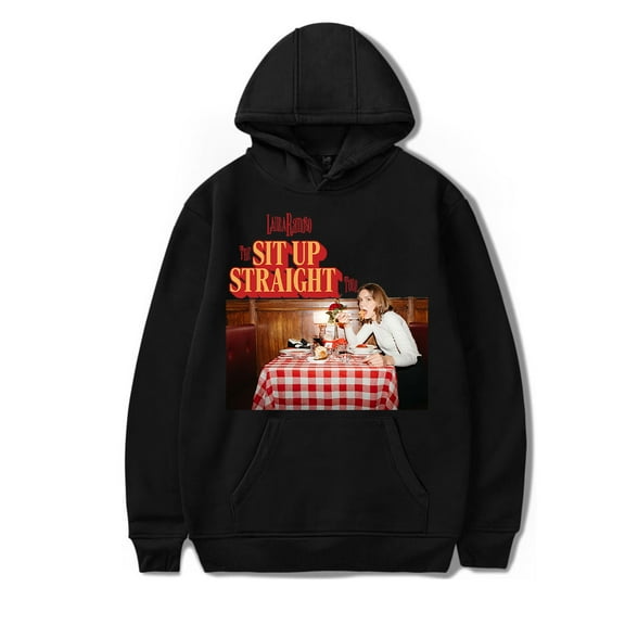 Laura Ramoso The SIT UP STRAIGHT Tour Hoodie 2024 Tour Merch Unisex Casual Long Sleeve Sweatshirt