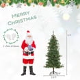 thumbnail image 3 of Costway 6 FT Artificial Christmas Tree with 370 Branch & Needles 22 Pinecones & 200 Lights, 3 of 10