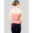 thumbnail image 3 of Set De 2 Blusas De Tirante Para Mujer Crop Top Stretch Canal UNITALLA, 3 of 5