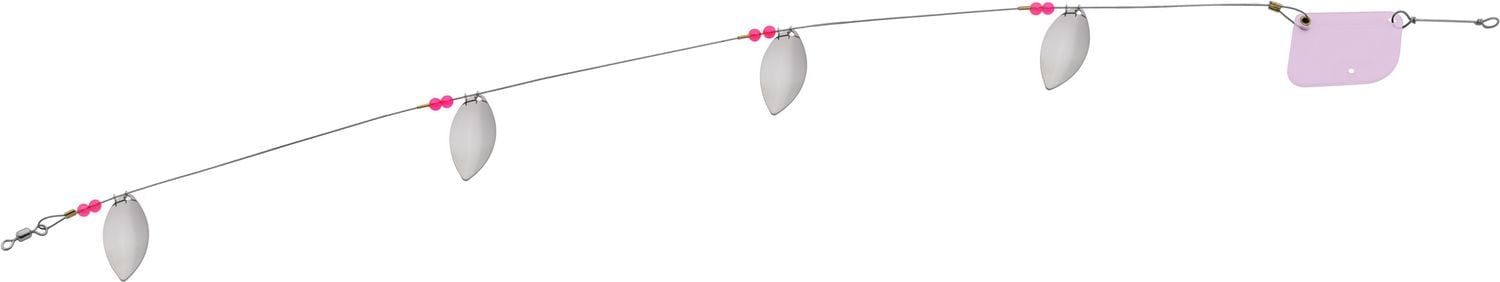 Gibbs G-0067UVS-N Troll à feuilles de saule, 4 lames, 25", UV + Diamond Dazzler, Nickel Plaqué et poli de qualité supérieure