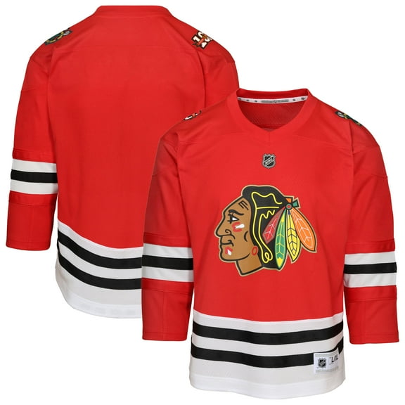 Toddler Red Chicago Blackhawks Centennial Replica Jersey