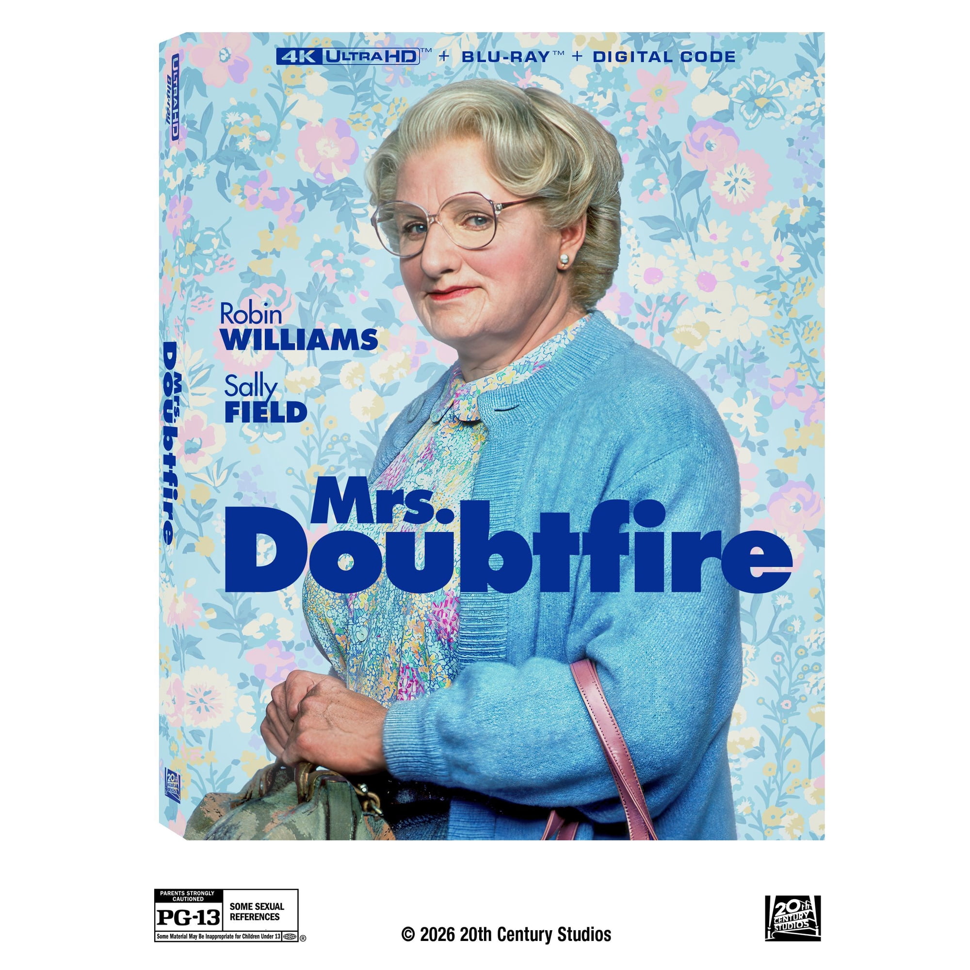Mrs. Doubtfire (4K Ultra HD + Blu-ray + Digital Copy) 20th Century Studios, Comedy