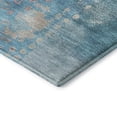 thumbnail image 3 of Addison Rugs Mayfield Premium Machine Washable Transitional Modern Teal Rectangle Rug, 10' x 14', 3 of 6