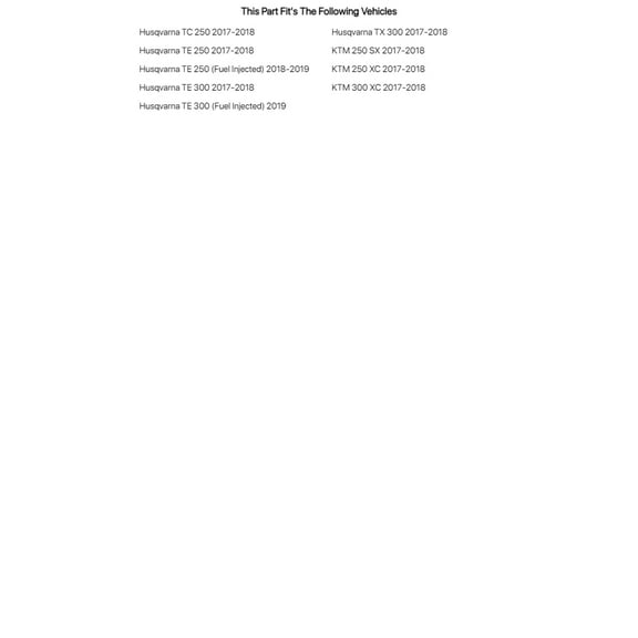 Tusk Severe Impact UHMW Dirt Bike Skid Plate for KTM 250 SX 2017-2018