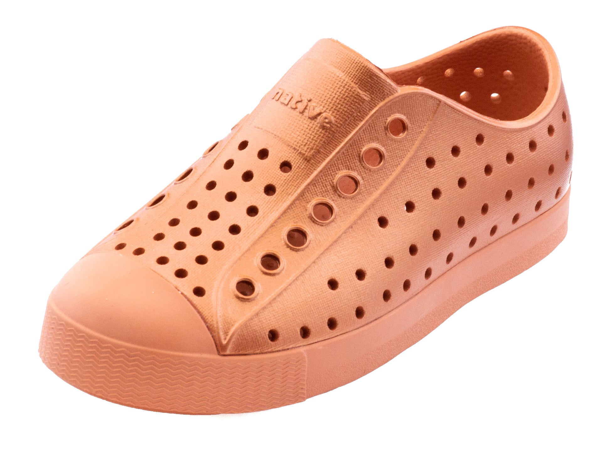 Native Jefferson Metallic Kids Shoes - Orange - C11 Native Jefferson Sugarlite™ Ombre- Violet/Apricot Orange  main image 2