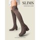 thumbnail image 5 of Botas DREAM PAIRS Laurence Sobre la Rodilla con Tacón Grueso en Caqui, 5 of 8