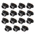thumbnail image 1 of Unique Bargains DC-017 5.5mmx2.0mm DC Power Jack Socket 3 Pin Female Panel Mount Connector 15pcs, 1 of 4