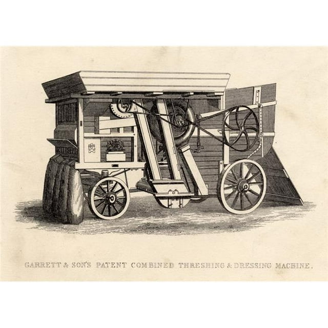 Posterazzi DPI1859501 Garrett & Sons Machine à Sauter et Habiller Combinée, 18 x 12