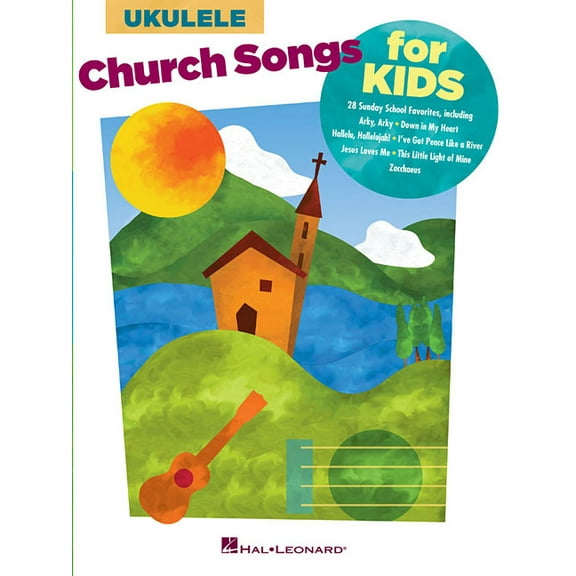 Church Songs for Kids: For Ukulele, (Paperback)