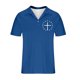 thumbnail image 5 of Mens Casual Manga Corta Botón Abajo Camisas Impresión Turndown Cuello Camiseta Casual Moda Superior para Al Aire Libre Diario, 5 of 5