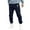 Navy&&100, variant on CONROSES Mens Baggy Sweatpants Graphic Print Pants for Men Casual Wide Leg Elastic Waist Drawstring Soft Loose Sports Joggers With Pockets