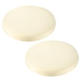 thumbnail image 1 of Uxcell 2Pcs Cojines para Taburete, Funda de Cojín Redonda de 13 pulgadas para Sillas de Taburete, Beige, 1 of 6