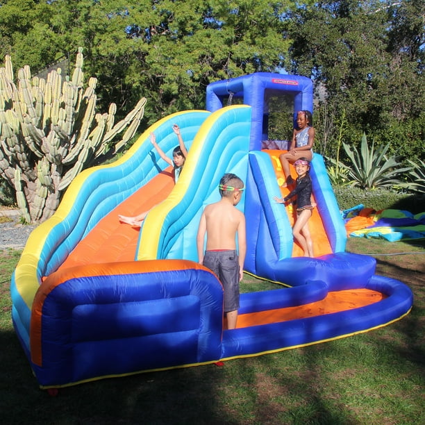 Sportspower Outdoor Big Wave Inflatable Water Slide