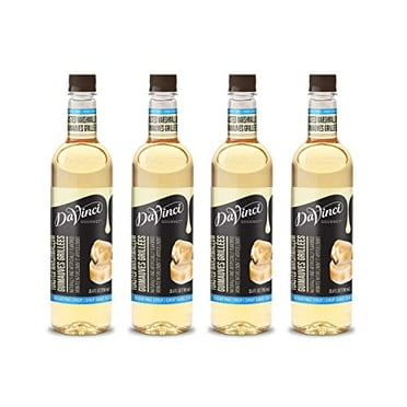 DaVinci Gourmet Sugar-Free Toasted Marshmallow Syrup, 25.4 Fluid Ounce (Pack of 4)