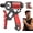 Red, variant on Ergonomic Adjustable H-Shaped Grip Hand Trainer,Upgraded Grip Strength Trainer Adjustable Resistance 11-363 Pounds,Forearm Strengthener w/Counter,for Stress Relief Strengthen Wrist,Forearm Fingers
