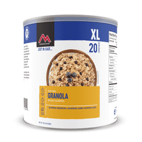 Mountain House Granola with Milk & Blueberries #10 Can Freeze Dried Emergency Food for Camping and Hiking- 1 Can