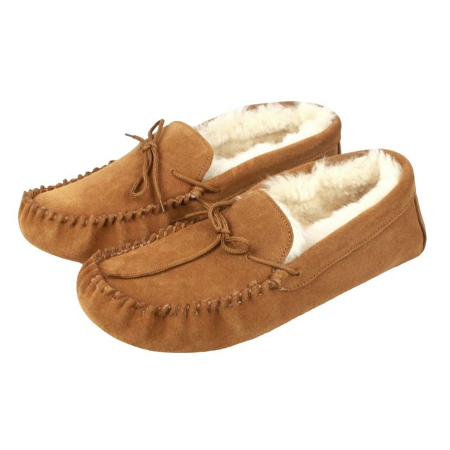 Eastern Counties Leather Adult Seb Sheepskin Moccasins
