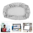 thumbnail image 2 of UPOUART Flexible Soft Computer Dust Cover Light Grey Stretchy Sleeve Protective For Home Office 1Pack, 2 of 7