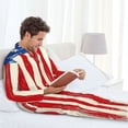 thumbnail image 5 of KLL America Flags2 Sleepwear Mens Flannel Pajamas,Long Cotton Pj Set, 5 of 7