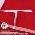 thumbnail image 4 of FLAGWIN Drapeau du Canada 5 X 8 Pi, Drapeaux Canadiens Robustes Feuille d'Érable Brodée avec 3 Oeillets en Laiton, Couleur Vive et Résistant à la Décoloration Canada B, 4 of 9