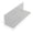 Polished, variant on Outwater Industries Extruded 90 Degree Aluminum Angle Polished 2'' X 2'' X 1/8'' Aluminum Angle Moulding 48 Inch Lengths (Pack of 3)