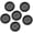 6pcs, variant on YIGSECU 1/3/6/12Pcs Rubber Meat Probe Grommet Replacement Part For Wood Pellet Grills Thermometers Cooking Tool