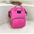 thumbnail image 1 of Bolsa de mamá bolsa de cochecito mochila bolsa de almacenamiento 3 en 1 hombros mochila bolso femenino bebé madre botella bolsa de gran capacidad, 1 of 5