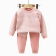 thumbnail image 5 of Gibobby Toddler Baby Boy Clothes Fall Winter Outfits Long Sleeve Sweatshirt Tops + Pants Playwear Set 0-24Months 2t 3t 4t Baby Boy Clothes Toddler Boy Fall Winter Sets(10-11 Years,Pink), 5 of 5
