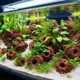 thumbnail image 5 of Aquarium Volcanic Rock Plant Anchor with Planting Ring,Porous Stone for Water Plant Fixing,Safe for Fish Tank Decor and Aquascaping Design, 5 of 5