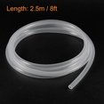 thumbnail image 3 of Clear Silicone Tubing, 1/4"(6mm) ID 10mm OD 8ft, Silicone Tube for Air Water Pipe Pump Transfer, 3 of 5