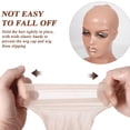 thumbnail image 2 of TELOLY 10Pack Wig Caps, Stretchy Nylon Wig Cap, Lace Front Wig Stocking Caps for Wigs, Nude Wig Cap with Elastic Bands for Women, 2 of 4