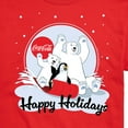 thumbnail image 3 of Coca-Cola - Happy Holidays Sledding - Men's Short Sleeve Graphic T-shirt, 3 of 5
