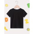 thumbnail image 3 of Boys' "I'm Not Spoiled, Just Have The Best Mommy in the World" Graphic Tee - Casual Polyester Short Sleeve T-Shirt with Colorful Lettering, Perfect for Spring/Summer, Boy T Shirt, 3 of 7