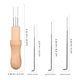 thumbnail image 3 of 1 Set Needles Felting Tools Needles Wooden Handle DIY Wool Pin Felting Crafts Supplies, 3 of 4