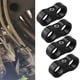 thumbnail image 4 of Sidaley 4 unids/set adaptador de soporte de abrazadera fácil de instalar para separador de manguera 4AN 6AN 8AN 10AN 12AN 38 conector de Vehículos, repuestos y accesorios Mis, 4 of 6