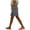 Gray(Womens Shorts), variant on GUACER Women's Linen Shorts Fashion Bermuda Drawstring Pockets with Hollow Side Beach Shorts