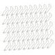 thumbnail image 5 of 50 piezas de hebillas de conexión para plantas, clips de alambre para enrejado, conectores portátiles para jaulas de plantas para tubo de 22 cm x 22 cm, 5 of 7