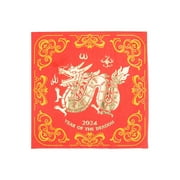 Lunar New Year of the Dragon Beverage Napkins - 16 Count - Chinese New Year Tableware