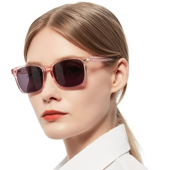 MARE AZZURO Outdoor Reading Sunglasses Women 0.50 0.75 1.00 1.25 1.50 1.75 2.00 2.25 2.50 2.75 3.00 3.25 3.50 3.75 4.00 (Pink, 2.75)